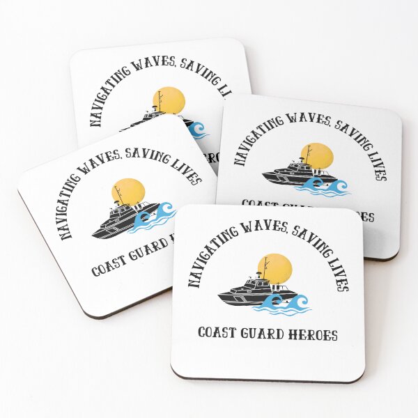 Item preview, Navigating Waves, Saving Lives: Coast Guard Heroes designed and sold by meesara.