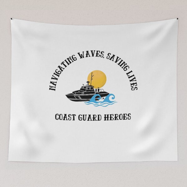 Item preview, Navigating Waves, Saving Lives: Coast Guard Heroes designed and sold by meesara.