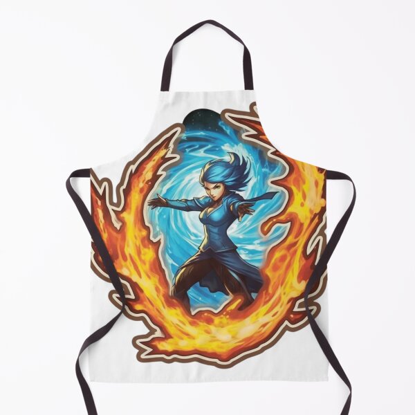 Item preview, Mage in fire - Sticker designed and sold by TeeeCrafted.
