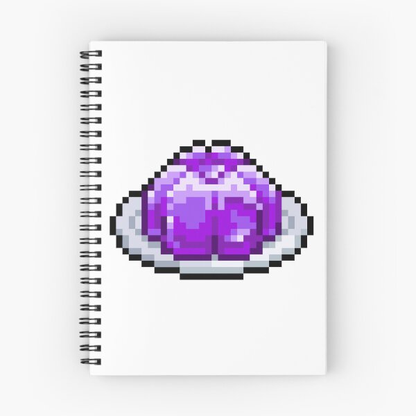Item preview, Pixel Purple Jelly - pixel food art designed and sold by LittleFoodShop.
