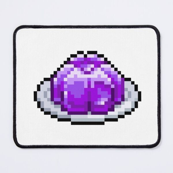 Item preview, Pixel Purple Jelly - pixel food art designed and sold by LittleFoodShop.