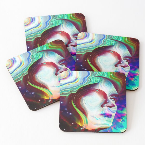 Item preview, Celestial Reverie: Exploring Psychedelic Space with Human Face designed and sold by Custom Crest.