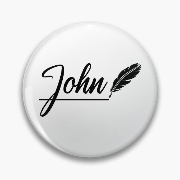 Item preview, John fountain pen (white background) designed and sold by Marlon Oseguera.