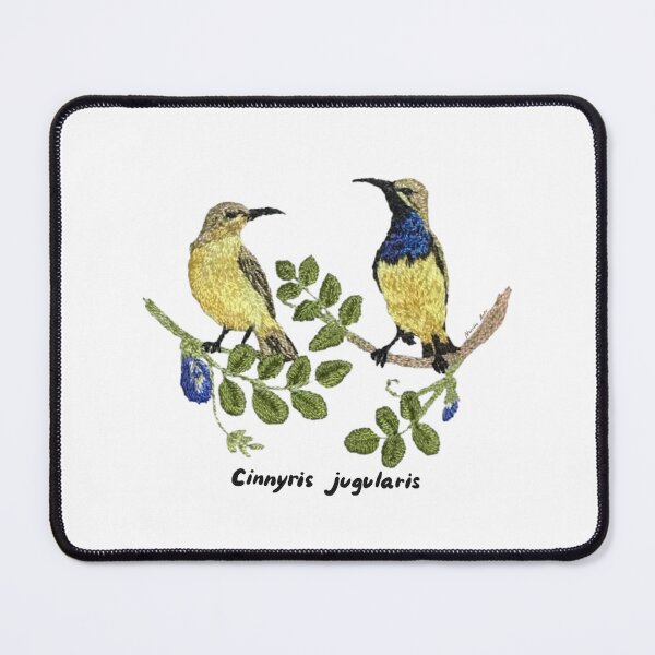 Item preview, Couple of Olive-backed sunbirds designed and sold by NwrtnArts.