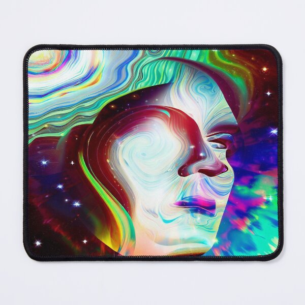 Item preview, Celestial Reverie: Exploring Psychedelic Space with Human Face designed and sold by Custom Crest.