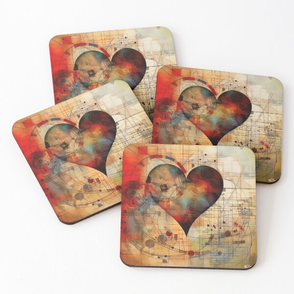 Item preview, MATHEMATICAL ABSTRACT OF LOVE designed and sold by ArtbyRolleen.