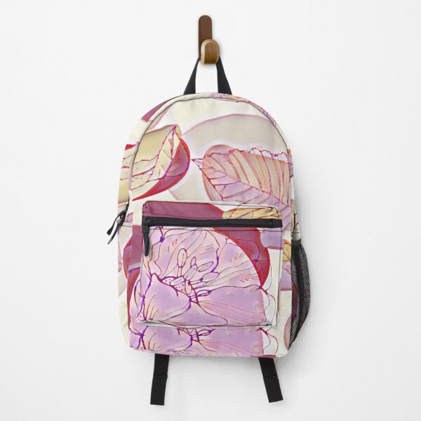 Item preview, Abstract Floral Design Pink Yellow Color designed and sold by Paula Helit.