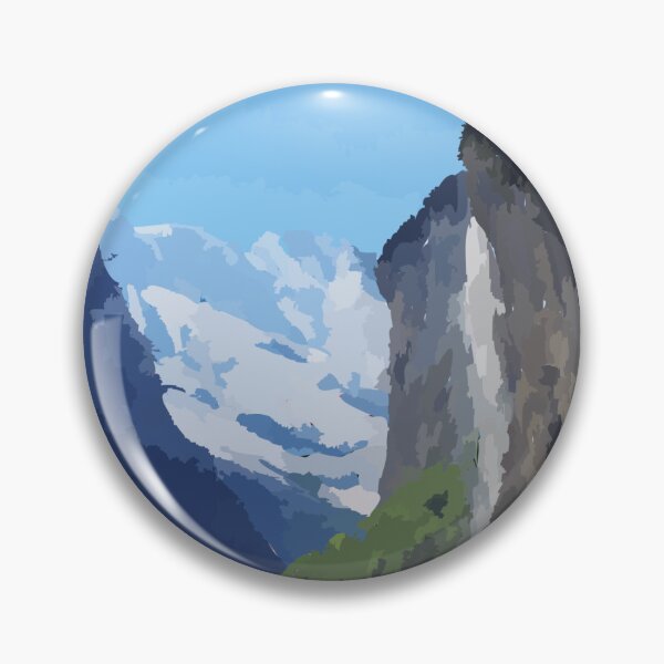 Item preview, Lauterbrunnen Postcard! designed and sold by kateweav.