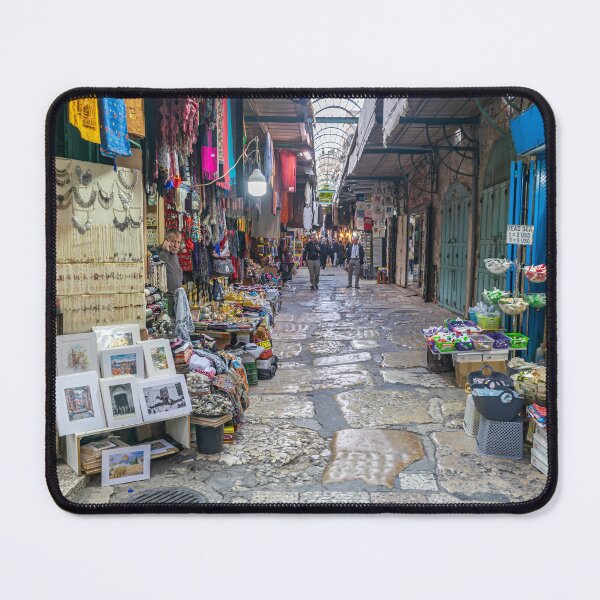 Item preview, Jerusalem Old City alley designed and sold by TDArtShop.