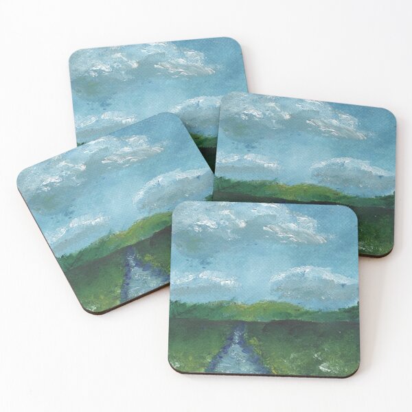 Item preview, Flowing River in the Mountains - Oil painting designed and sold by Marie W.