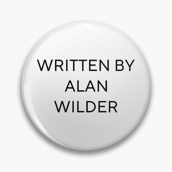Item preview, Written By Alan Wilder designed and sold by PockyAndPinatas.