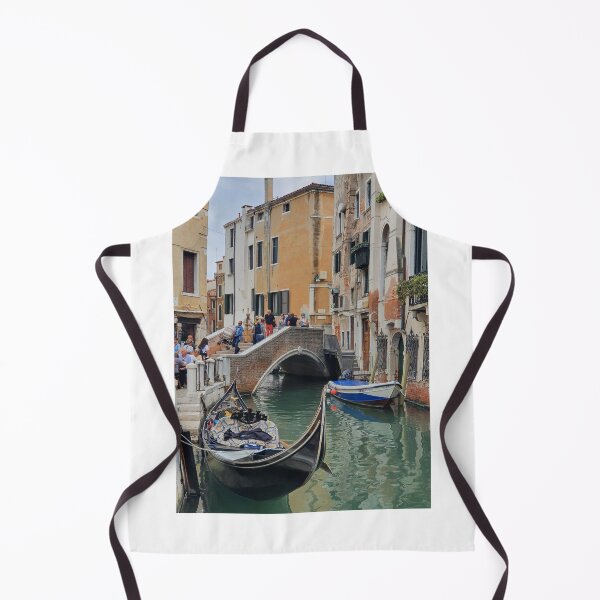 Artikelvorschau, Blick auf die Gondel und die Brücke von Venedig entworfen und verkauft von TDArtShop.