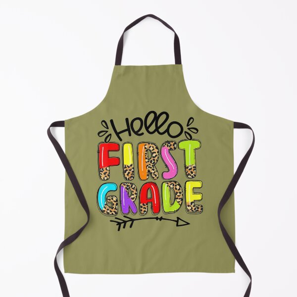 Item preview, Hello First Grade Leopard 1st Grade Back To School Kid designed and sold by adfbyohu11.