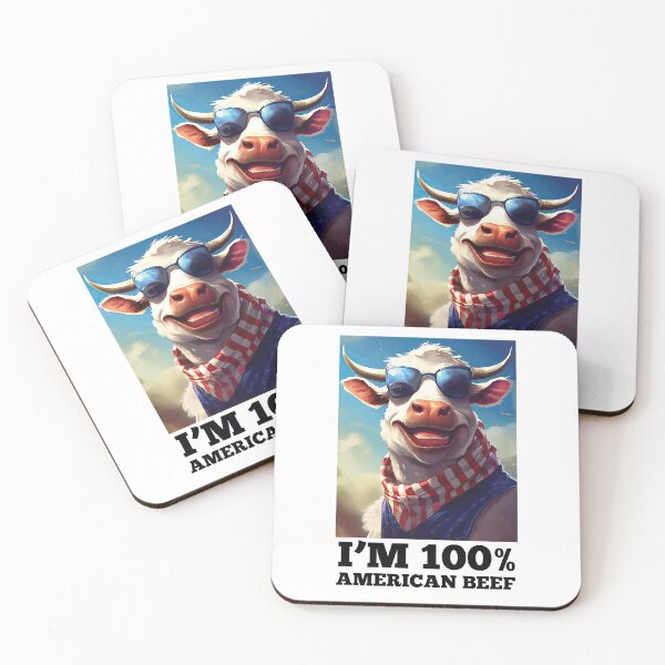 Item preview, I'm 100% American Beef designed and sold by randomorder.