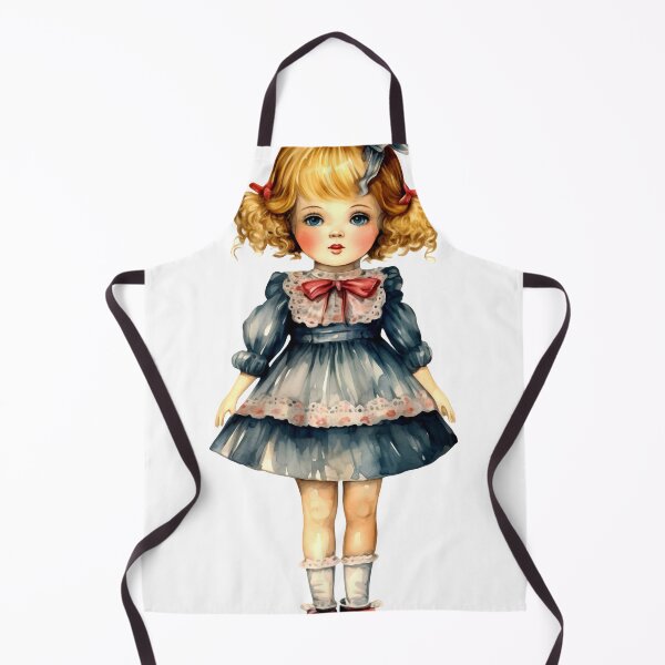 Item preview, Vintage Doll Clipart, Antique Toy Series, Retro Plaything Art, Classic Doll Imagery, Old Fashioned Doll Collection designed and sold by CoolorPaint.