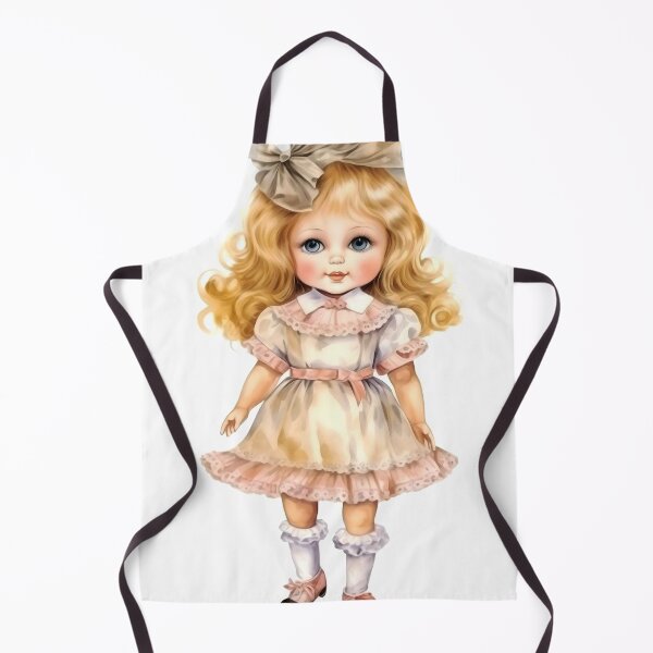 Item preview, Vintage Doll Clipart, Antique Toy Series, Retro Plaything Art, Classic Doll Imagery, Old Fashioned Doll Collection designed and sold by CoolorPaint.