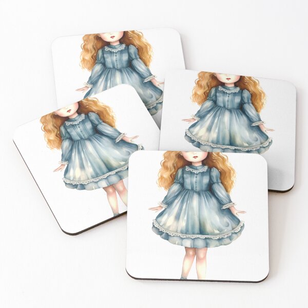 Item preview, Vintage Doll Clipart, Antique Toy Series, Retro Plaything Art, Classic Doll Imagery, Old Fashioned Doll Collection designed and sold by CoolorPaint.
