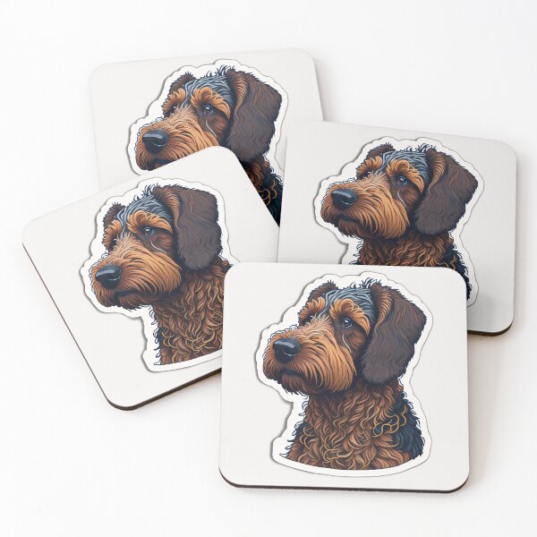 Item preview, Airedale Terrier (Sticker and Print Out) designed and sold by Sir Elgin Ortiz.