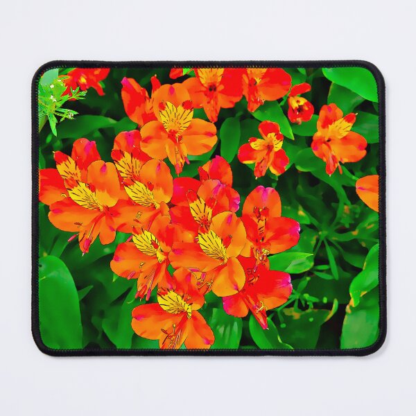 Item preview, Vibrant Orange flowers summer pattern designed and sold by santoshputhran.