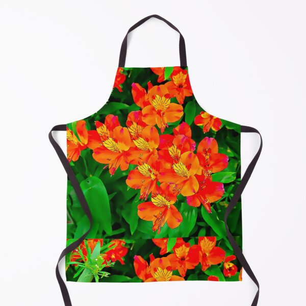 Item preview, Vibrant Orange flowers summer pattern designed and sold by santoshputhran.