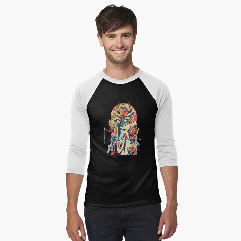 Item preview, Baseball ¾ Sleeve T-Shirt designed and sold by bridgetvalerier.
