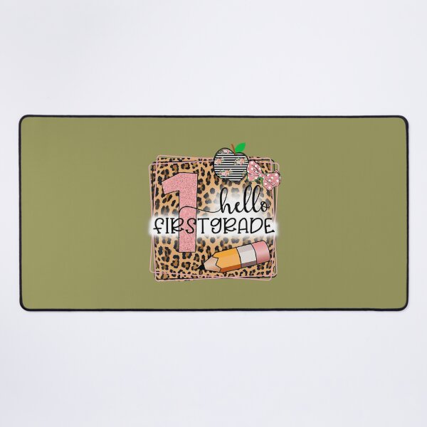 Item preview, Hello First Grade Leopard Print 1St Grade Back To School designed and sold by adfbyohu11.