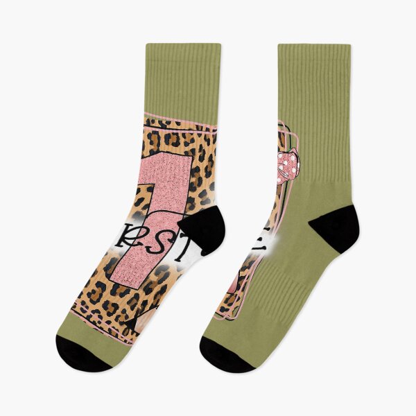 Item preview, Hello First Grade Leopard Print 1St Grade Back To School  	 designed and sold by adfbyohu11.