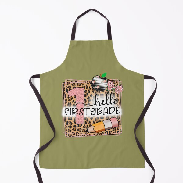 Item preview, Hello First Grade Leopard Print 1St Grade Back To School designed and sold by adfbyohu11.