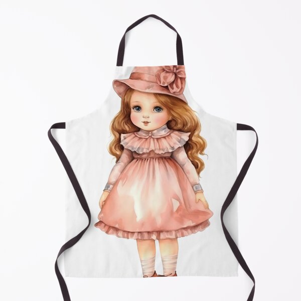 Item preview, Vintage Doll Clipart, Antique Toy Series, Retro Plaything Art, Classic Doll Imagery, Old Fashioned Doll Collection designed and sold by CoolorPaint.