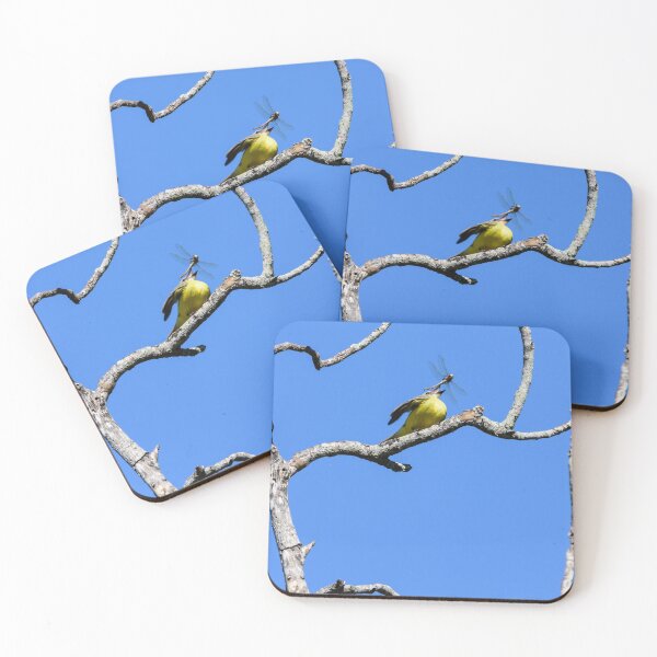 Item preview, Couch's Kingbird - Dragonfly Tossing designed and sold by Debra Martz.