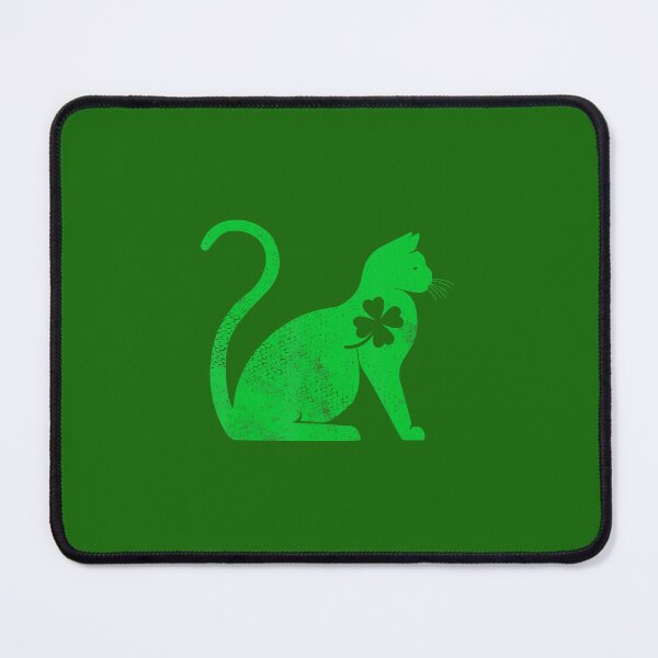 Item preview, Cat Shamrock Heart St Pattys Day Kitty Lover 		 designed and sold by gatpbkonnyb21.