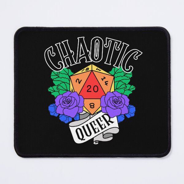 Item preview, Chaotic Queer | D&D Pride Alignment designed and sold by DAFredette.