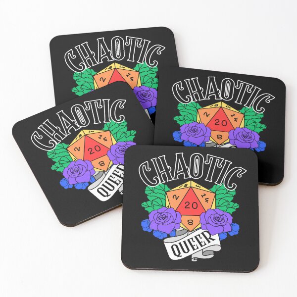 Item preview, Chaotic Queer | D&D Pride Alignment designed and sold by DAFredette.