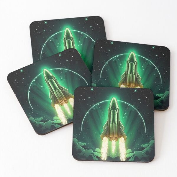 Item preview, A rocket in a fictional world designed and sold by GrexDesigns.