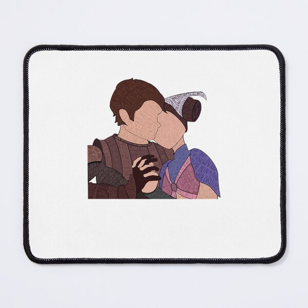 Vista previa del artículo con la obra «Anakin y Padmé Clásico», diseñado y vendido por bridgetvalerier.