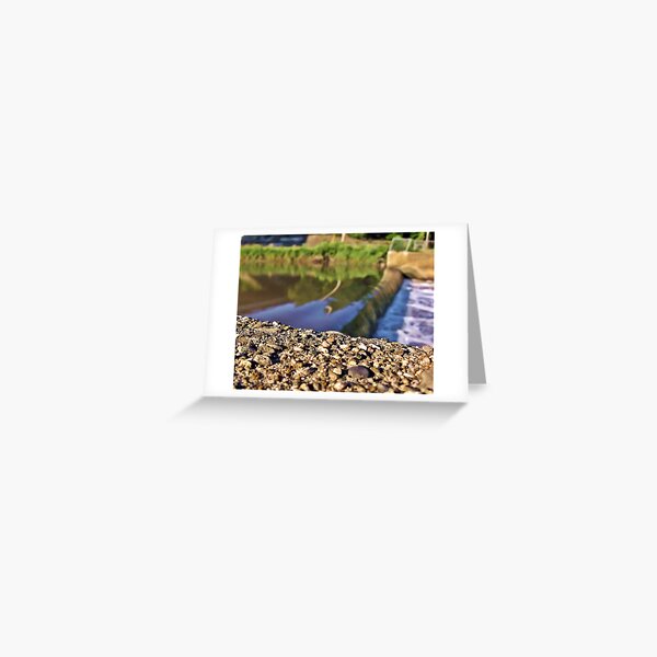 Rough, Smooth, Wet Greeting Card