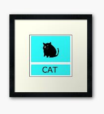 CAT 001 Framed Print