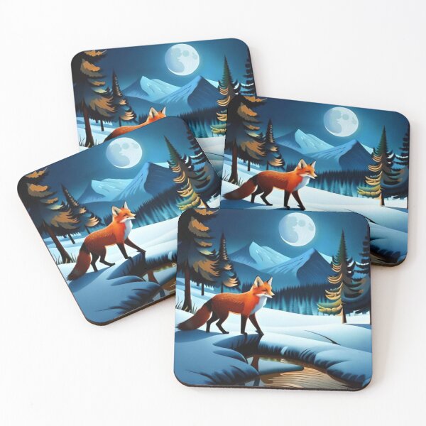 Item preview, A Fox in the wild night designed and sold by Haidary.