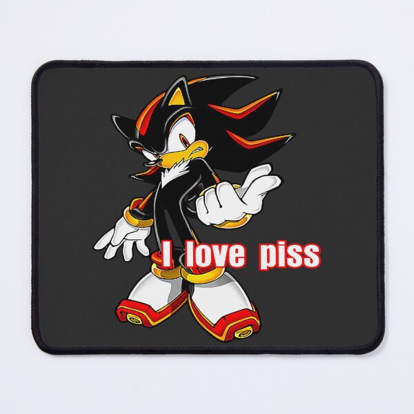 Item preview, Shadow The Hedgehog I Love Piss designed and sold by BernhardGrafham.