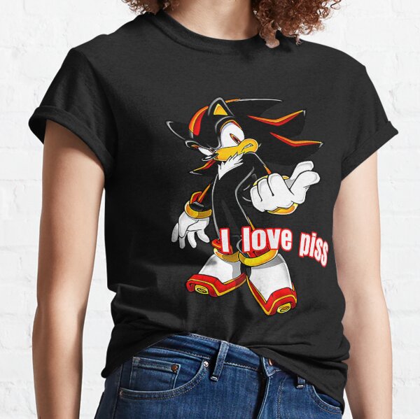 Dark Sonic I Love Piss T-Shirt