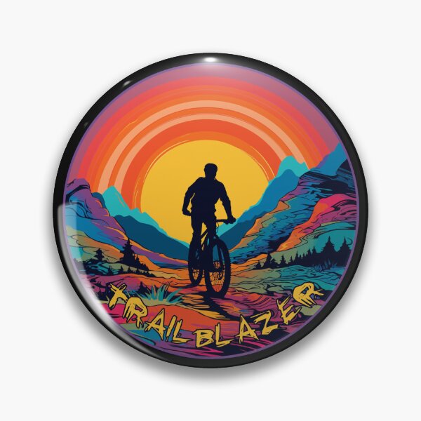 Item preview, Trailblazer mountain biker designed and sold by SidTastic .