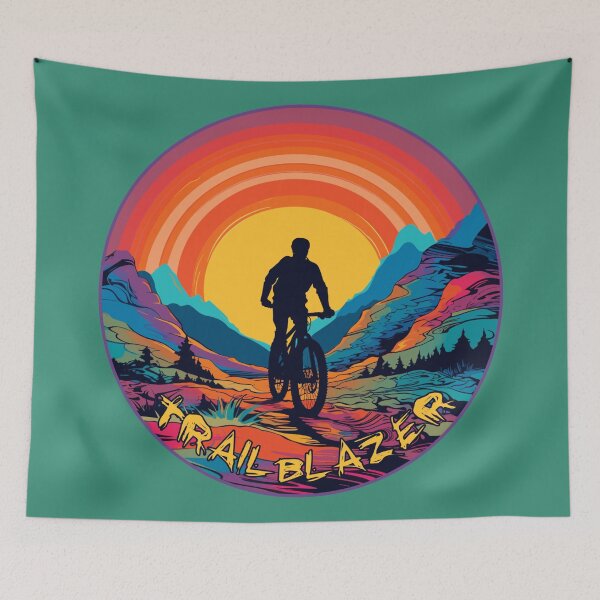 Item preview, Trailblazer mountain biker designed and sold by SidTastic .