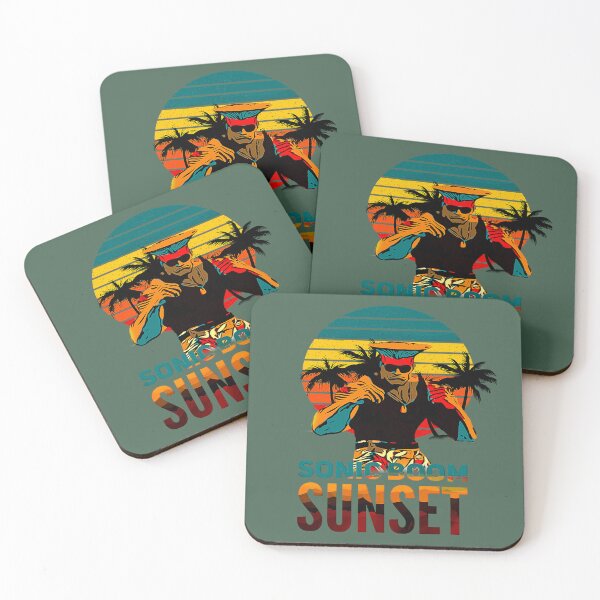 Item preview, Sonic boom sunset designed and sold by BernhardGrafham.
