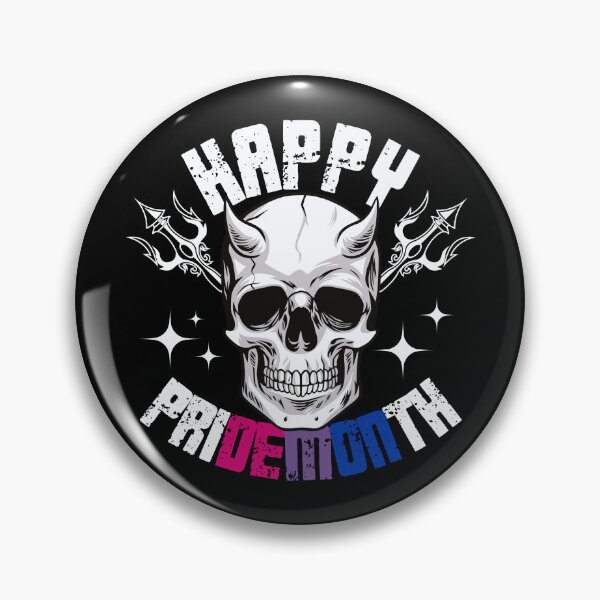 Item preview, Bisexual Happy Pride Month Demon  designed and sold by ontrendshirts.