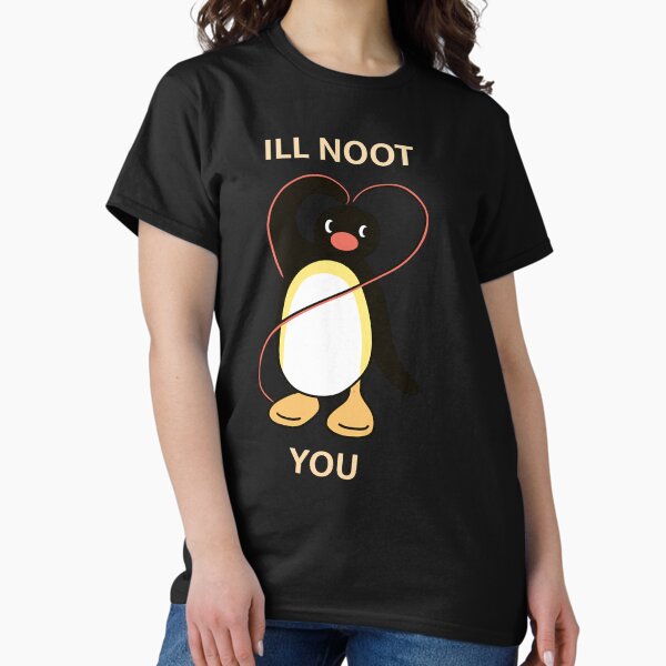 Vista previa del artículo con la obra «Pingu Noot Pingu», diseñado y vendido por loaitebac.