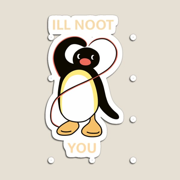 Vista previa del artículo con la obra «Pingu Noot Pingu», diseñado y vendido por loaitebac.