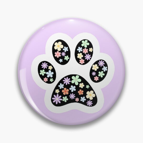 Item preview, Floral Paw Print designed and sold by KatieWagner29.