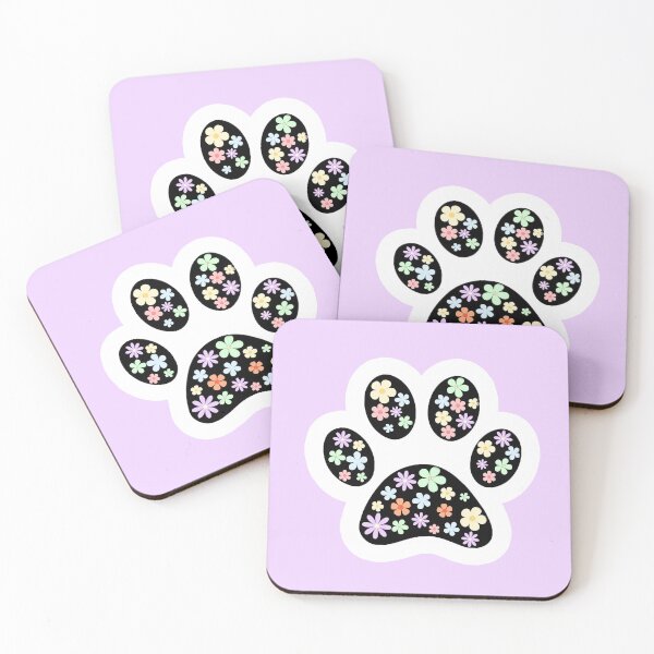 Item preview, Floral Paw Print designed and sold by KatieWagner29.