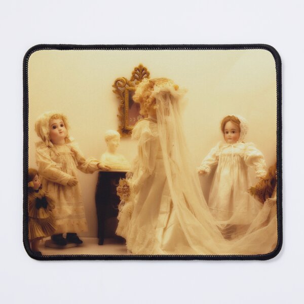 Item preview, Victorian dolls in wedding setting designed and sold by Photopat.