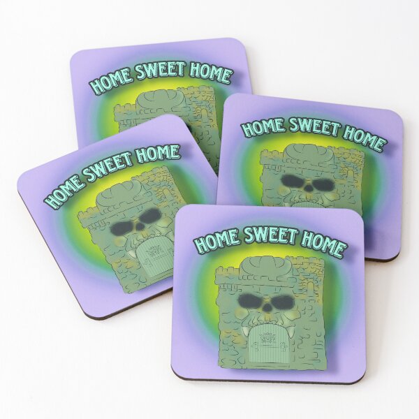 Item preview, Grey Skull Home Sweet  Home designed and sold by GemimaRosaArt.
